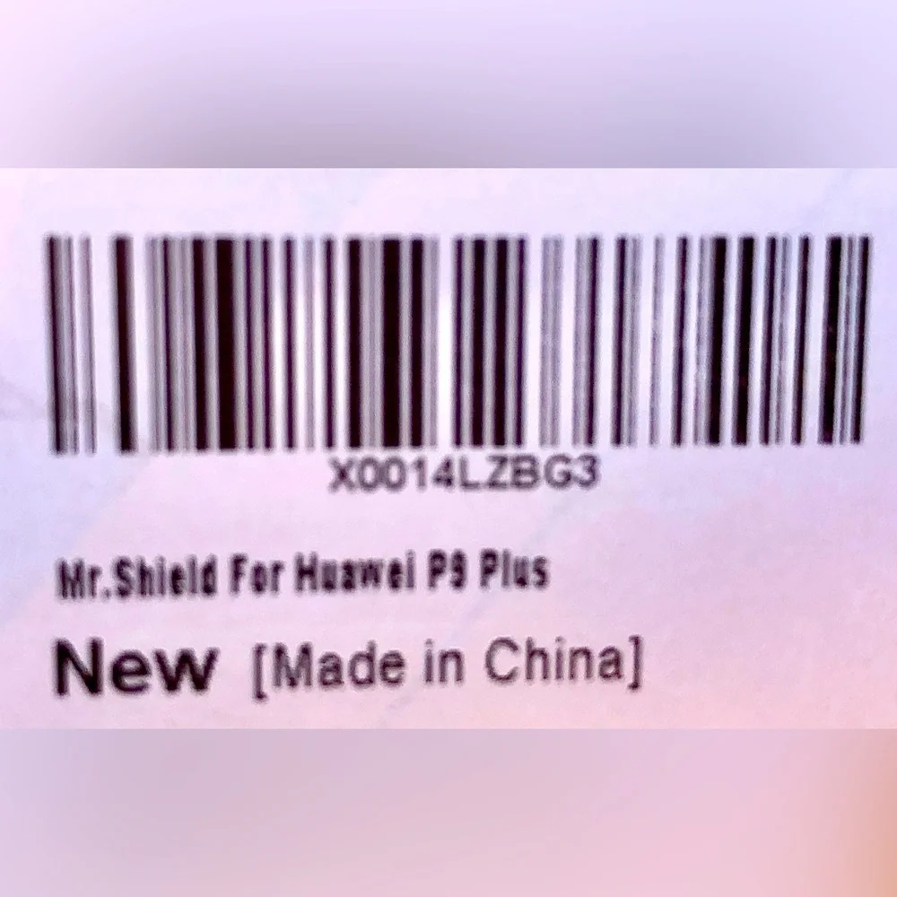 Mr. Shield Glass Screen Protector | Huawei P9 Plus | Brand New & Sealed | HD